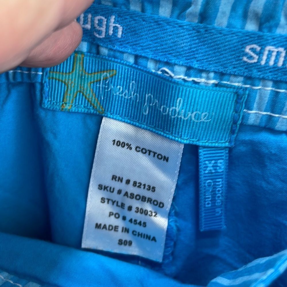 FRESH PRODUCE SKORT IN BLUE - Picture 5 of 5